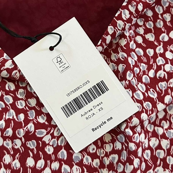 REFORMATION-Aubree Dress, size XS Roma Style-NWT-Retail $98 - Picture 3 of 15